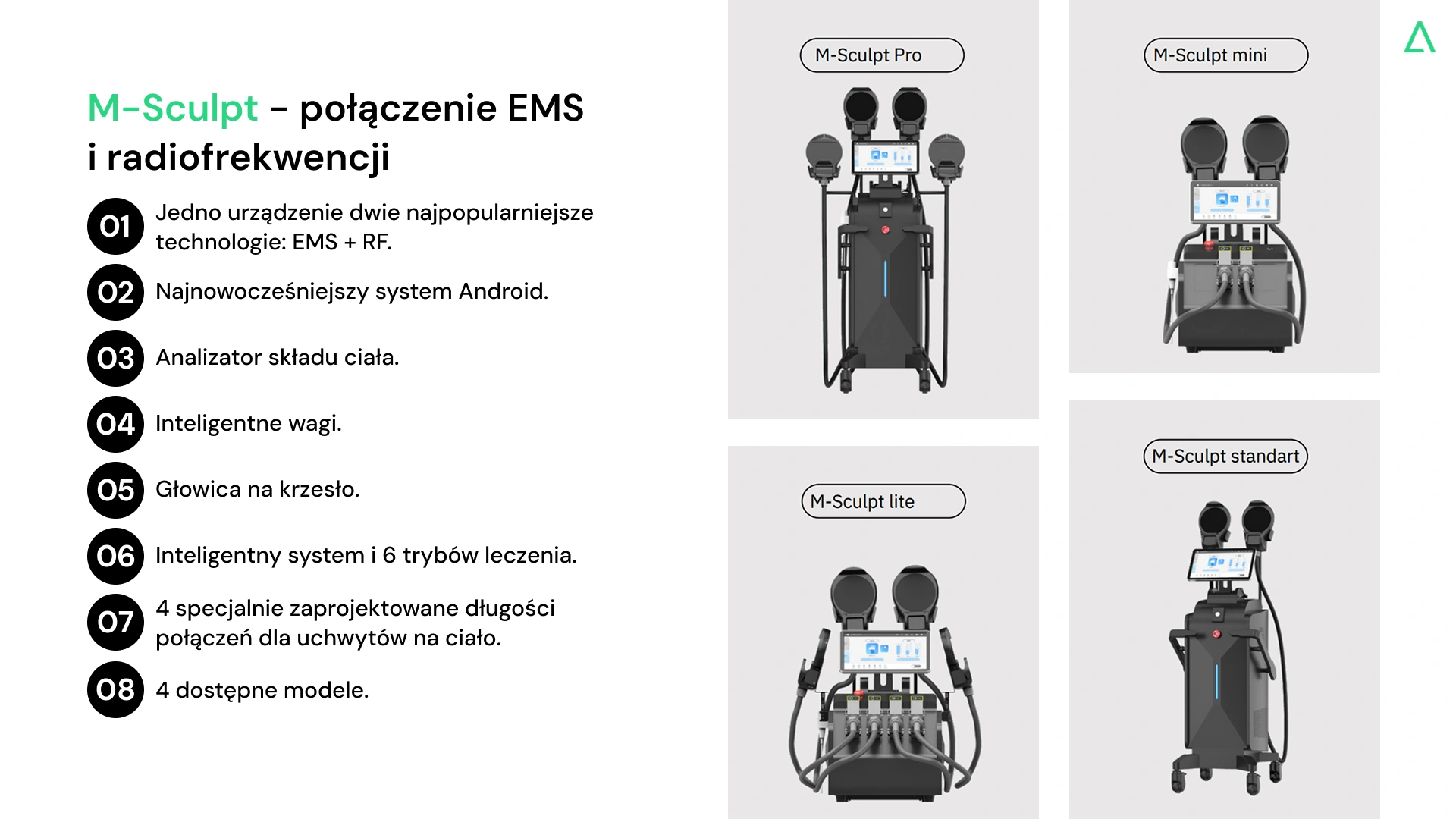 M-Sculpt - połączenie EMS i radiofrekwencji
