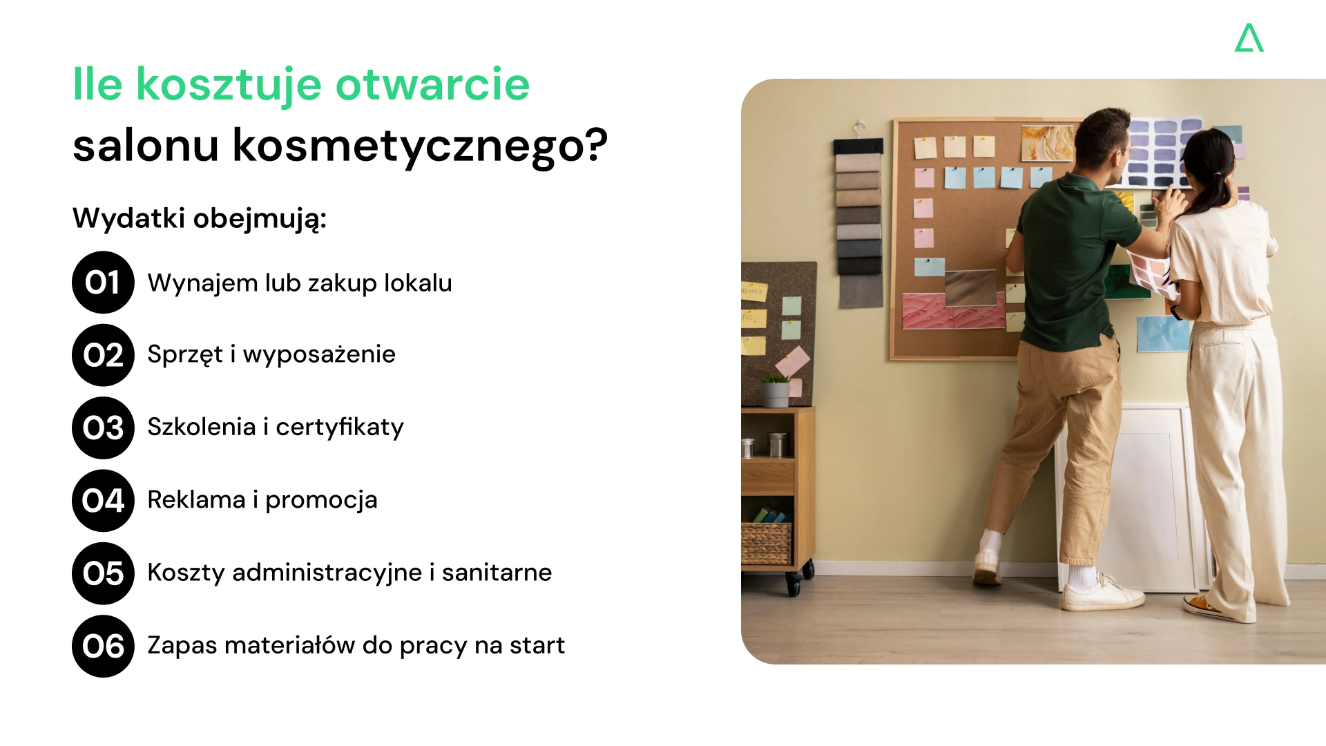 Ile kosztuje otwarcie salonu kosmetycznego?