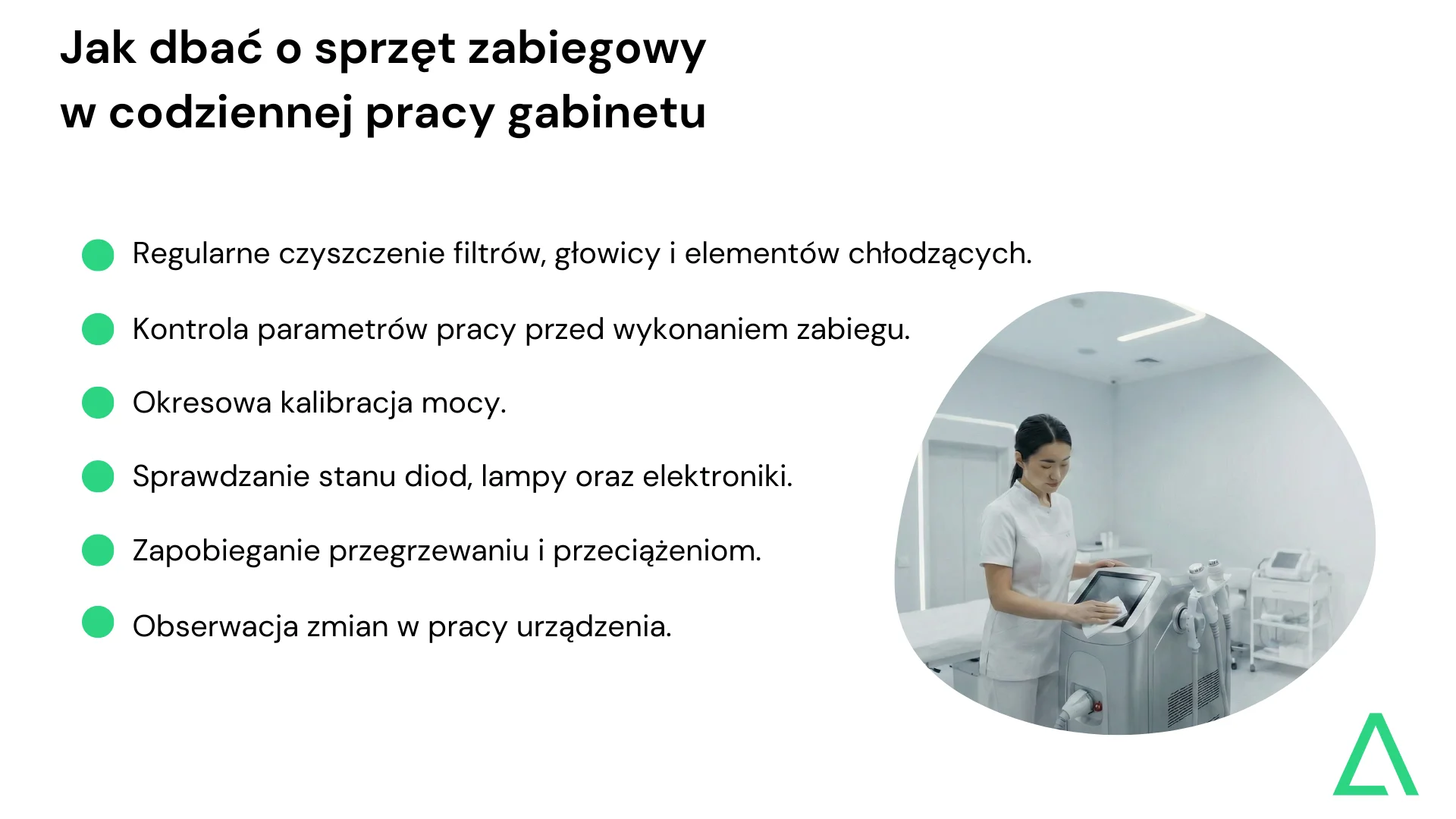 Jak dbać o sprzęt zabiegowy w codziennej pracy gabinetu