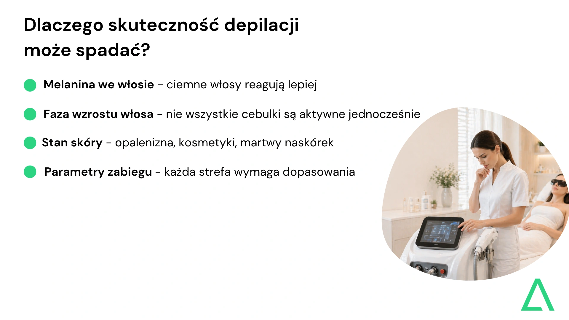 Dlaczego skuteczność depilacji może spadać?